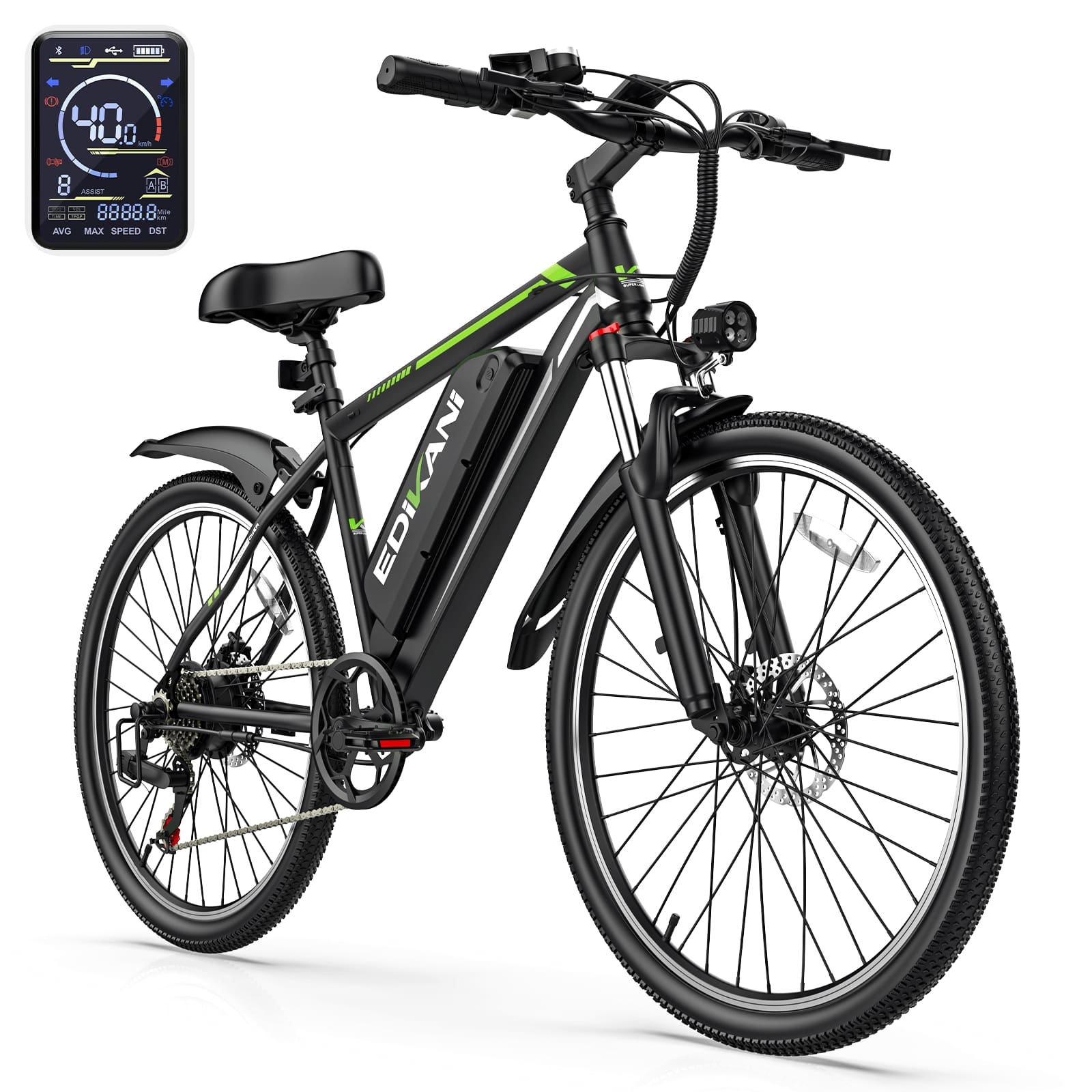 EDIKANI ED-M01 Mountain Electric Bike-8