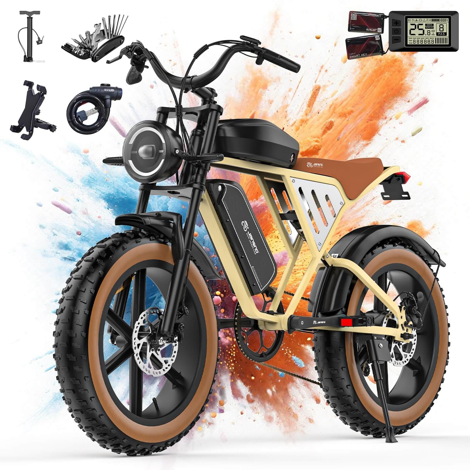 Jansno X70 Electric Bike-1