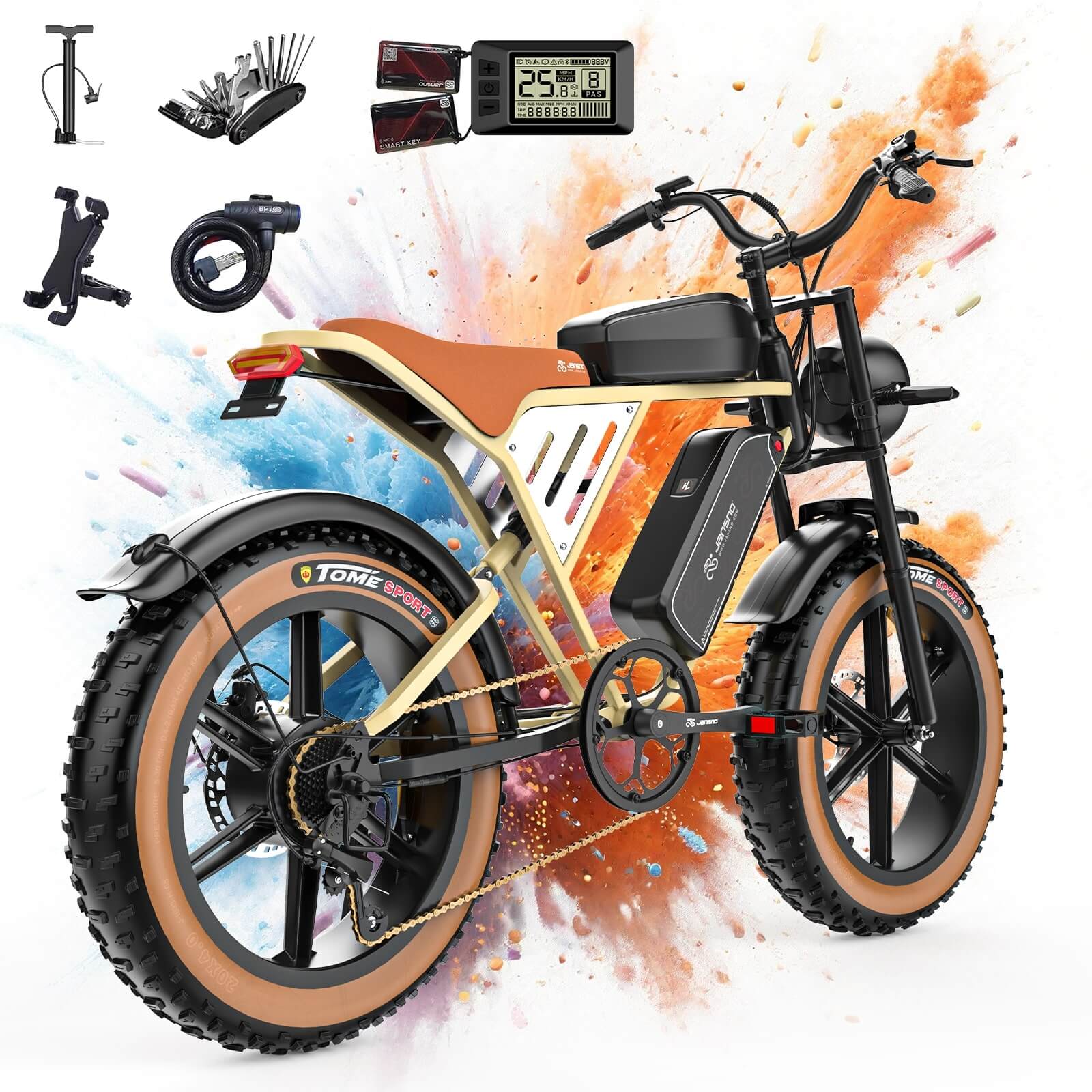 Jansno X70 Electric Bike-3