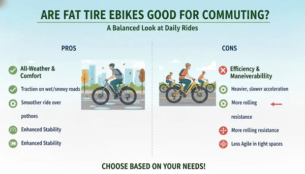 Are Fat Tire Ebikes Good for Commuting?