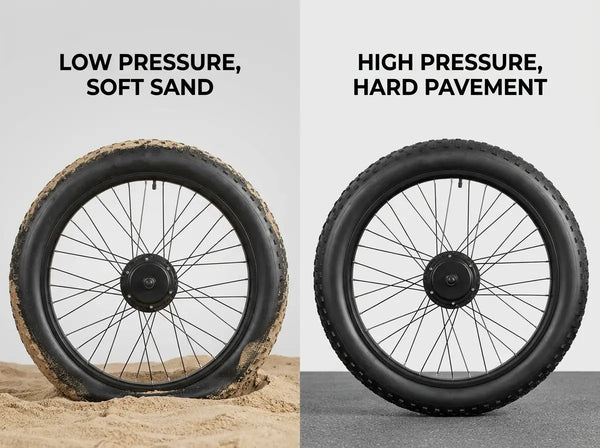 Off-Road Electric Dirt Bike Tire Care: Fat-Tire Pressure, Tread, and Puncture Repair