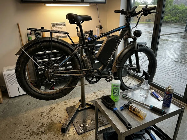 Off-Road Electric Dirt Bike Wet Weather Maintenance