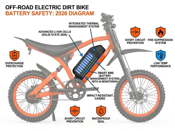Off-Road Electric Dirt Bike Battery Safety in 2026