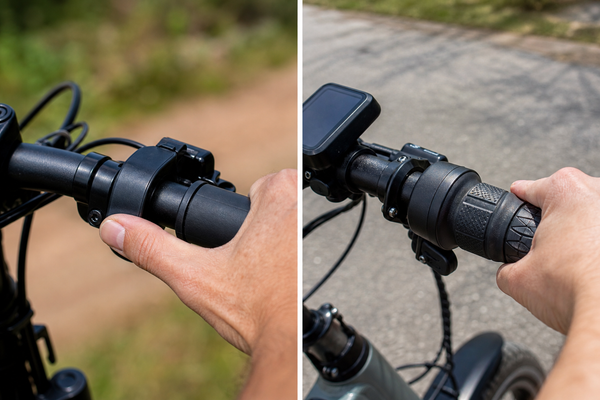 E-Bike Thumb Throttle vs Twist: Which Control is Right for You?