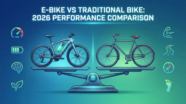 E-Bike vs Traditional Bike: 2026 Performance Comparison