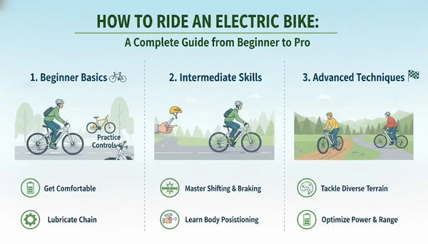 How to Ride an Electric Bike: A Complete Guide from Beginner to Pro