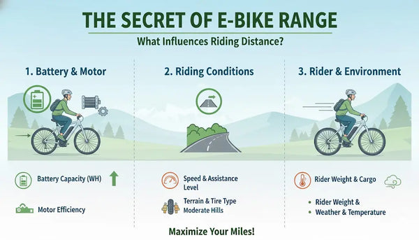 The Secret of E-Bike Range: What Influences Riding Distance?