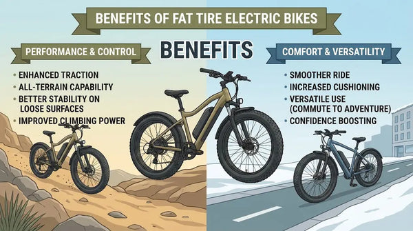 What Are the Benefits of Fat Tire Electric Bike