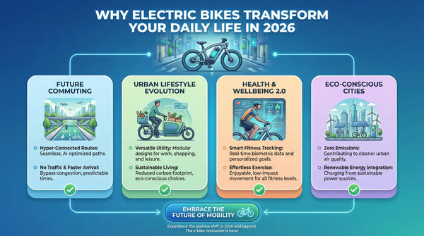 Why Electric Bikes Transform Your Daily Life in 2026