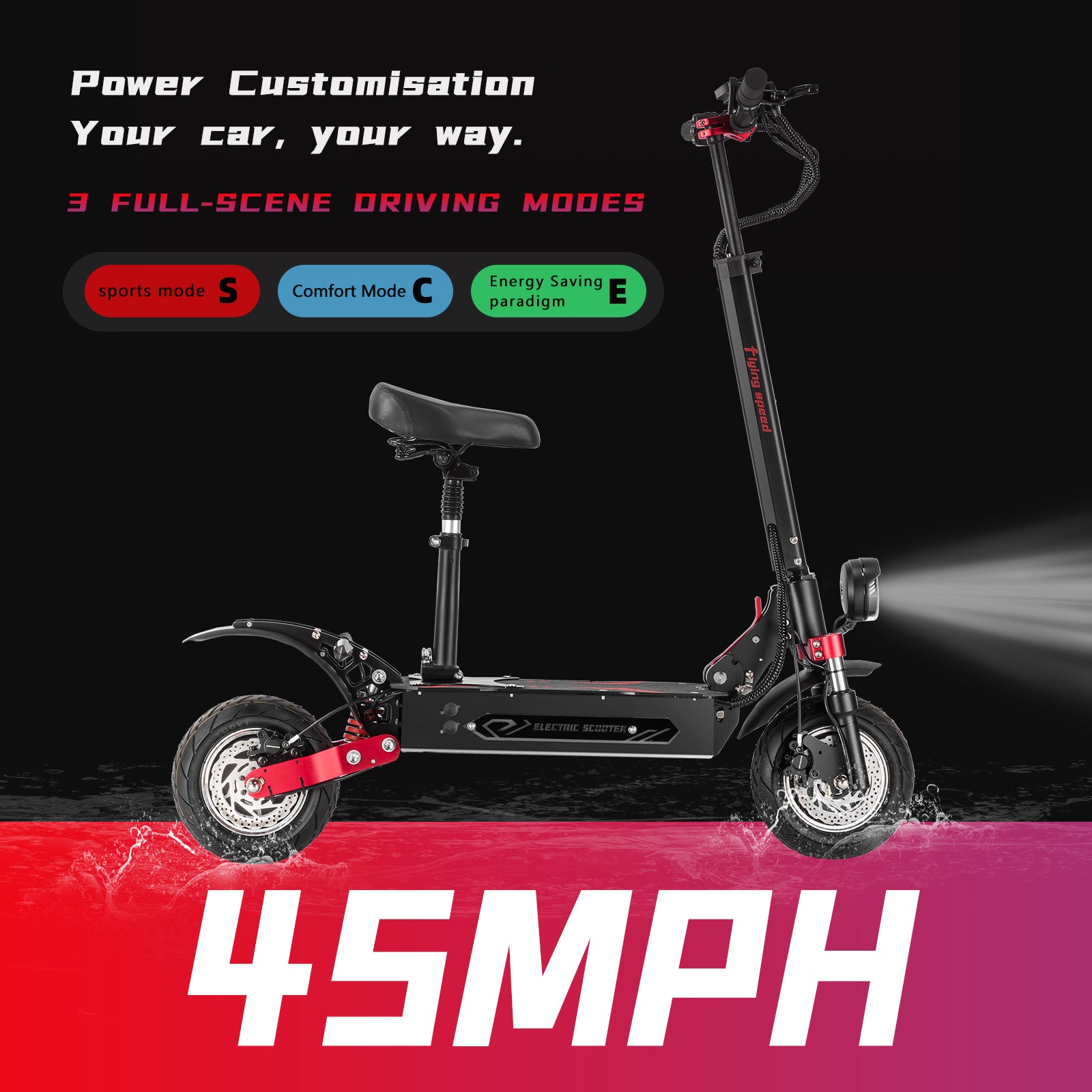 BOYUEDA Q7 Pro Max Foldable E-Scooter