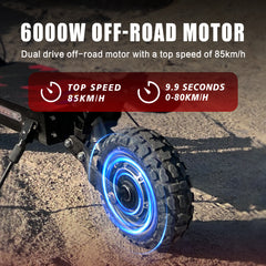 BOYUEDA S3-11 Mountain E-Scooter
