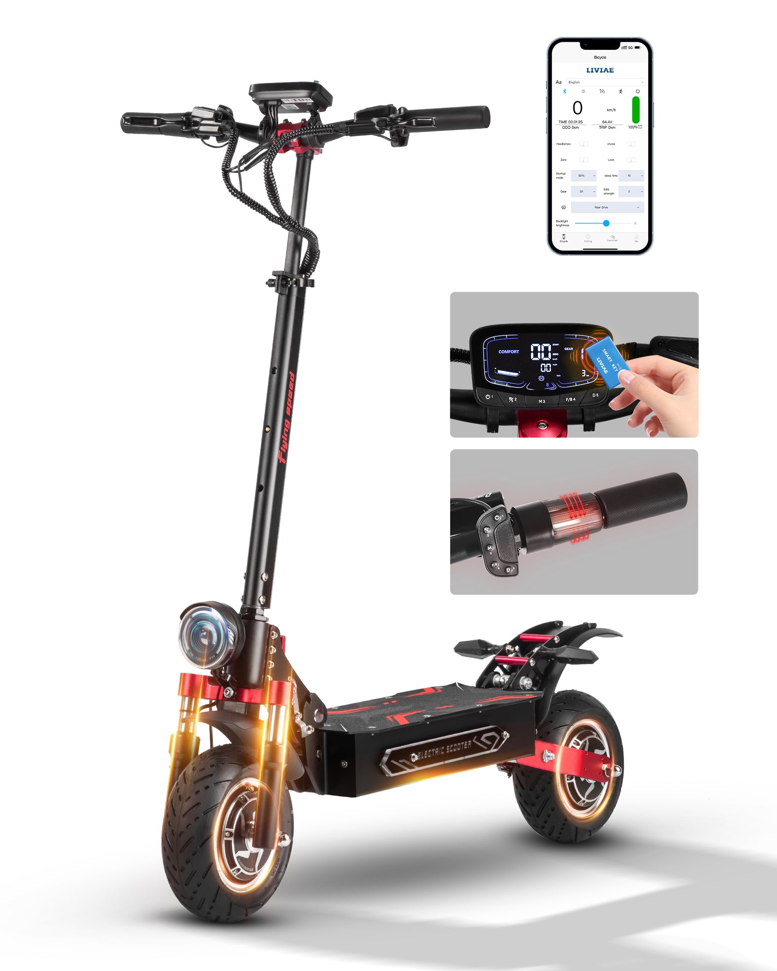 BOYUEDA Q7 Pro Max Foldable E-Scooter
