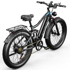 EDIKANI ED-SF01 2000W Peak Motor Fat Tire Electric Bike