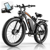 EDIKANI ED-SN01 3000W Peak Dual Motor Fat Tire Electric Bike - Image 5