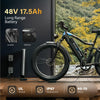 EDIKANI ED-SF01 2000W Peak Motor Fat Tire Electric Bike - Image 9
