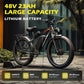 EDIKANI 3000W Dual Motor Fat Tire Electric Bike