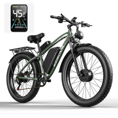 EDIKANI ED-SN01 3000W Peak Dual Motor Fat Tire Electric Bike