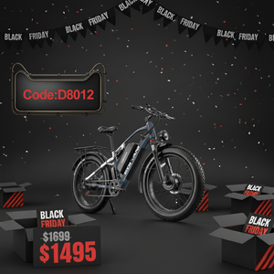 EDIKANI TOP-D80 5000W Peak Dual Motor Fat Tire Electric Bikes