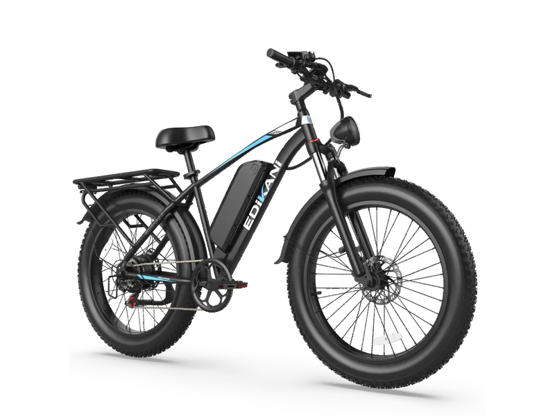 EDIKANI ED-S01 1500W Peak Motor Fat Tire Electric Bike