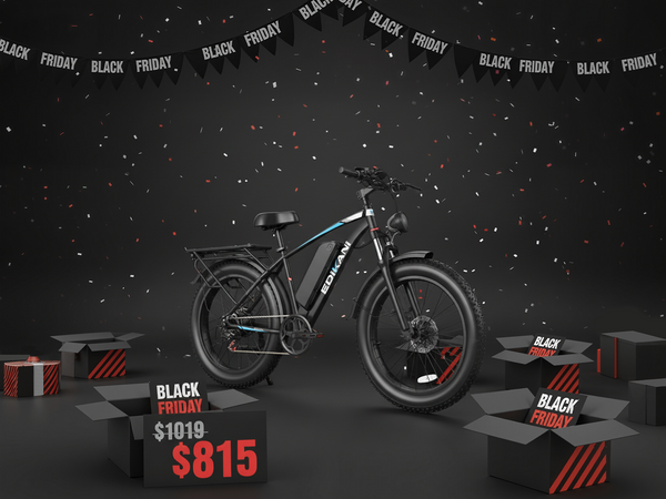 EDIKANI ED-S01 1500W Peak Motor Fat Tire Electric Bike