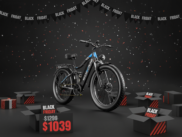 EDIKANI ED-SF01 2000W Peak Motor Fat Tire Electric Bike