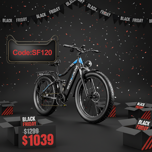 EDIKANI ED-SF01 2000W Peak Motor Fat Tire Electric Bike