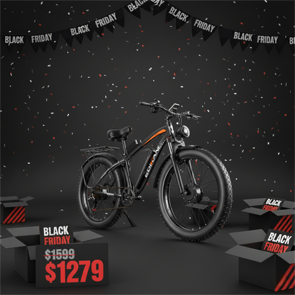 EDIKANI ED-SN01 5000W Peak Dual Motor Fat Tire Electric Bike