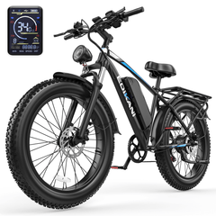EDIKANI ED-S01 1500W Peak Motor Fat Tire Electric Bike