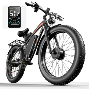 EDIKANI ED-SN01 5000W Peak Dual Motor Fat Tire Electric Bike