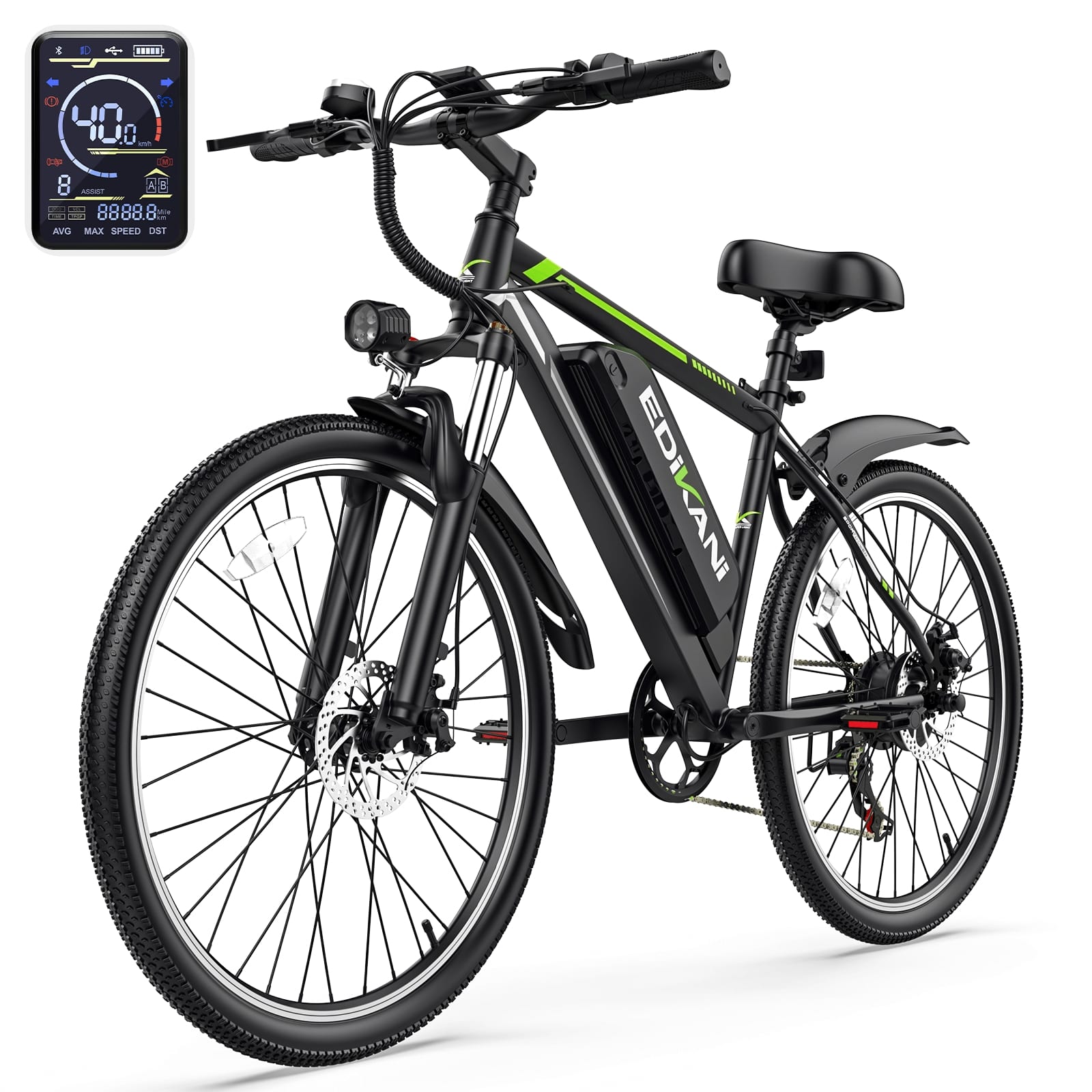 EDIKANI ED-M01 Mountain Electric Bike-3