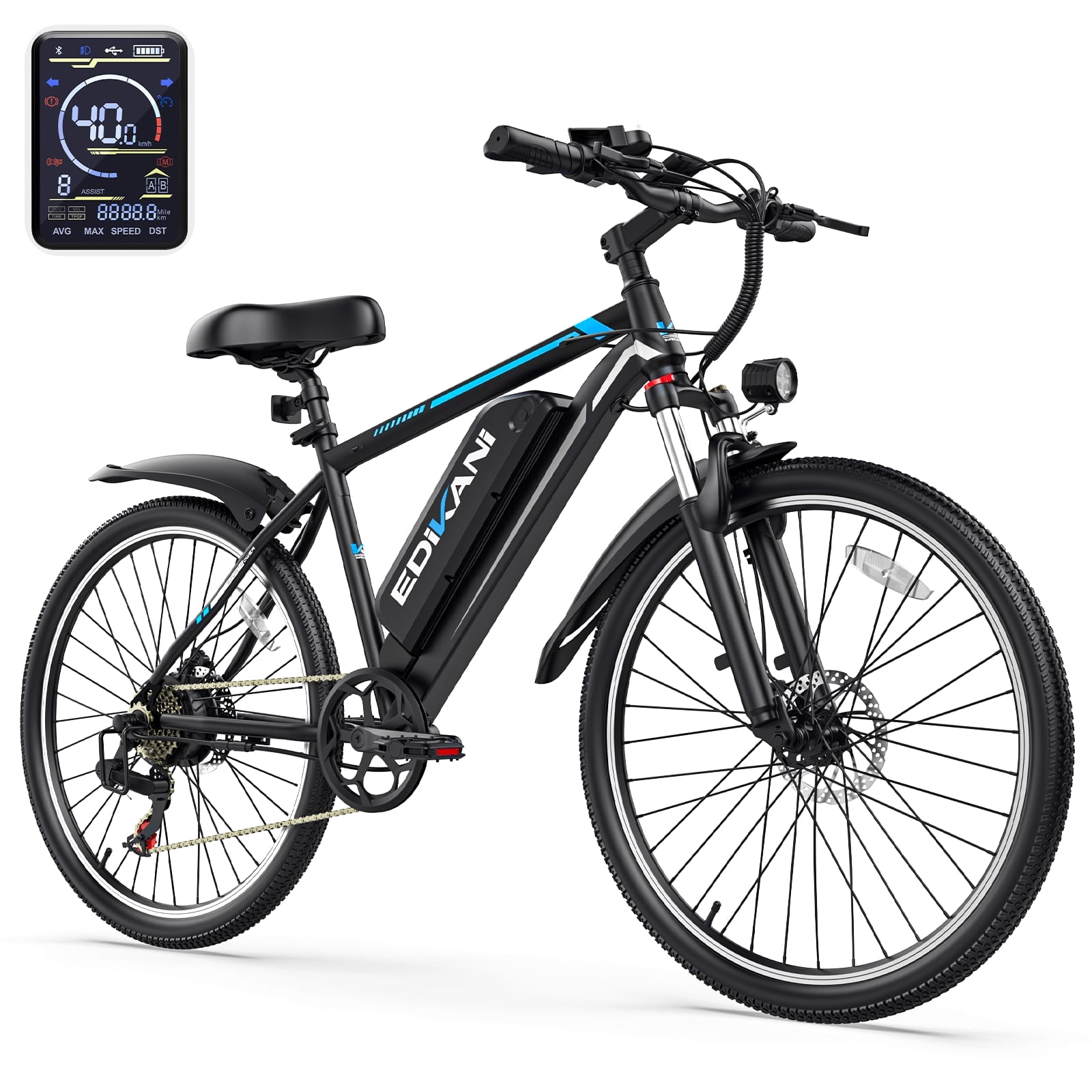 EDIKANI ED-M01 Mountain Electric Bike-7