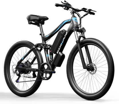 EDIKANI ED-ST01 Mountain Electric Bike Blue