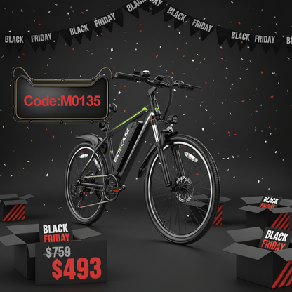 EDIKANI ED-M01 1500W Peak Motor Mountain Electric Bike