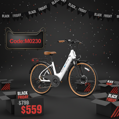 EDIKANI ED-M02 1500W Peak Moter Mountain Electric Bike