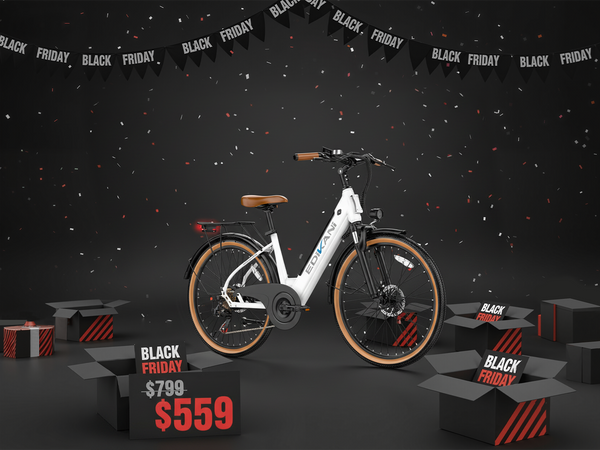 EDIKANI ED-M02 1500W Peak Moter Mountain Electric Bike