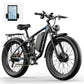 EXRBYKO EX-R05 3000W Peak Dual Motor 26" Full Suspension Fat Tire Electric Bike-7
