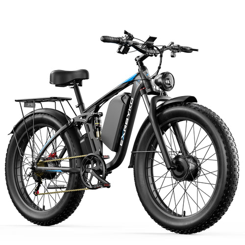 EXRBYKO EX-R05 3000W Peak Dual Motor Fat Tire Electric Bike