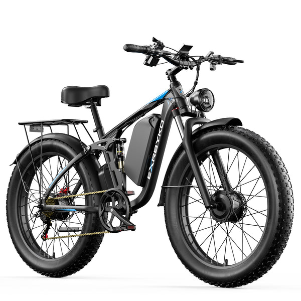 EXRBYKO EX-R05 3000W Peak Dual Motor Fat Tire Electric Bike