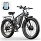 EXRBYKO EX-R05 3000W Peak Dual Motor 26" Full Suspension Fat Tire Electric Bike-7