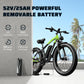 GENBAIKO GE03 2500W Peak Electric Fat Tire Bike -  image  5