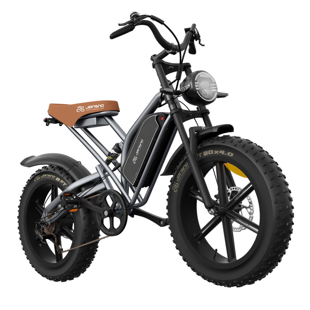 JANSNO X50 Fat Tire Electric Bike for Adults,NFC Display
