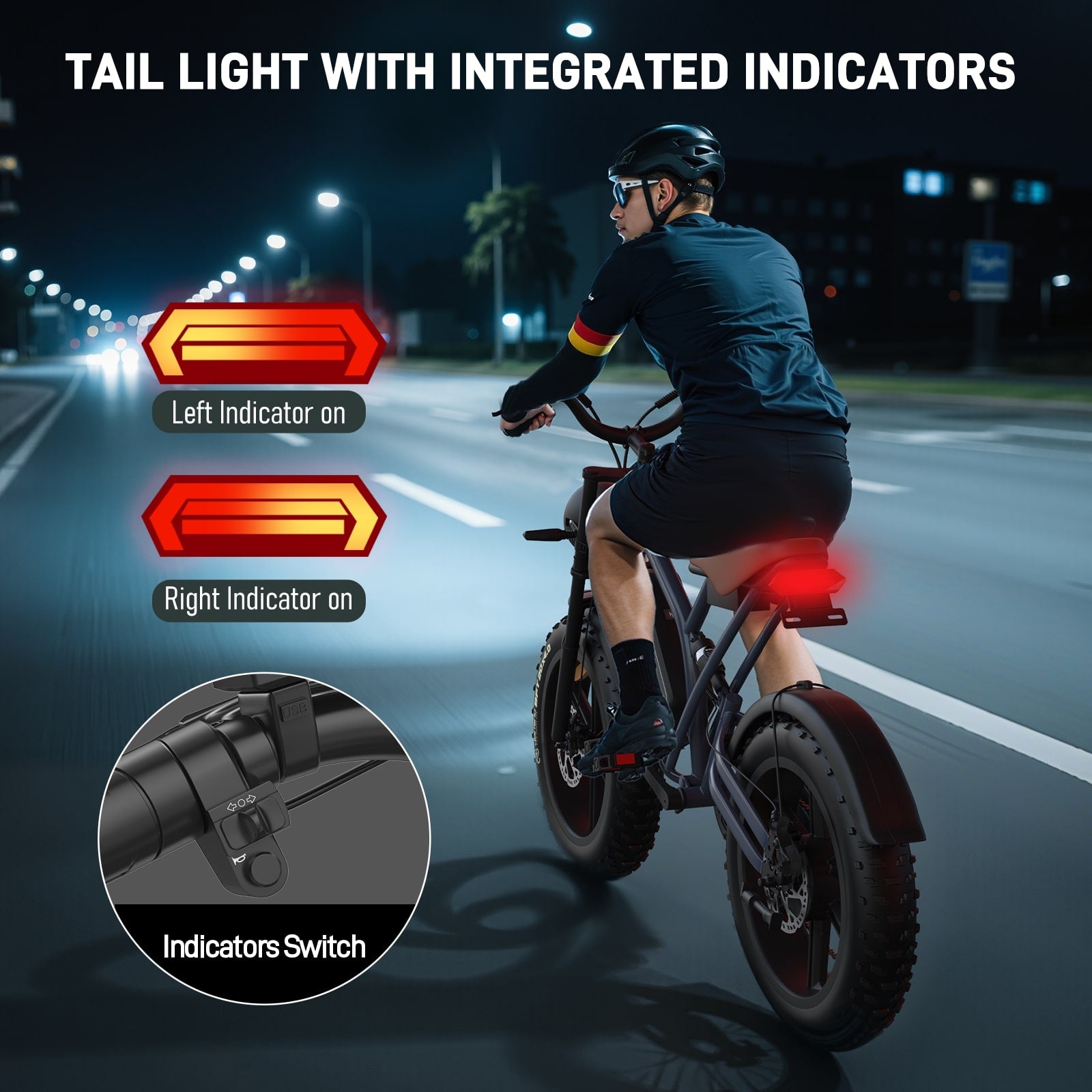 JANSNO X50 Fat Tire Electric Bike-9