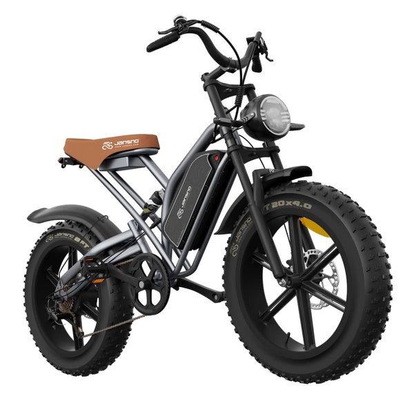 JANSNO X50 Fat Tire Electric Bike for Adults,NFC Display