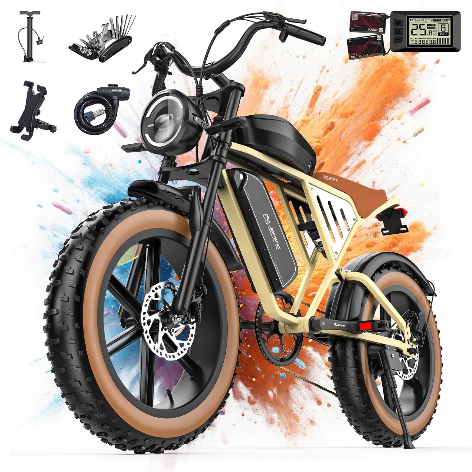 Jansno X70 Electric Bike-2