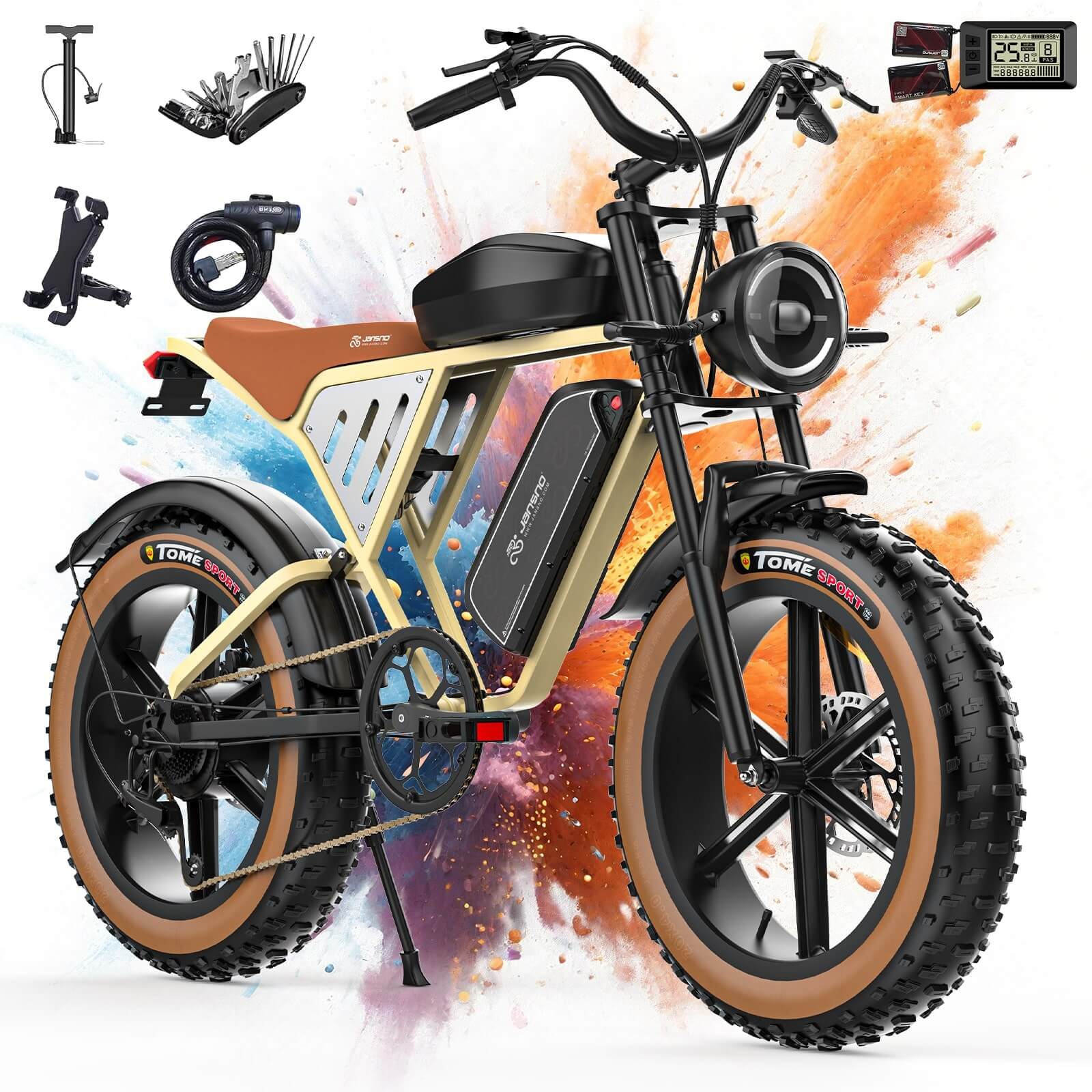 Jansno X70 Electric Bike-4