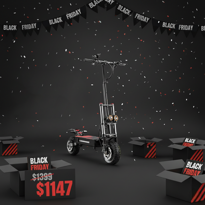 S3 6000W Motor Powerful Mountain E-Scooter