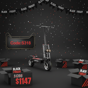 S3 6000W Motor Powerful Mountain E-Scooter