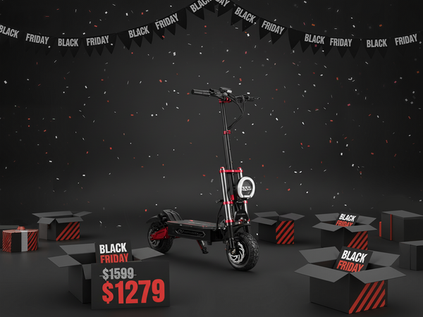 S5 Pro 6000W Motor Powerful Mountain E-Scooter