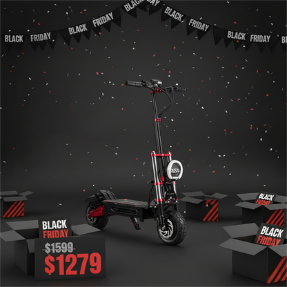 S5 Pro 6000W Motor Powerful Mountain E-Scooter