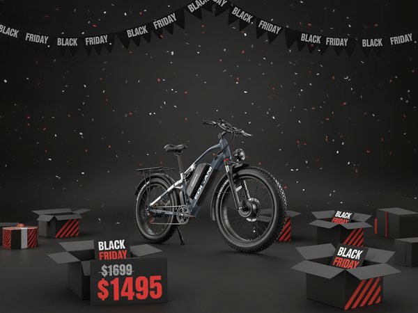 EDIKANI TOP-D80 5000W Peak Dual Motor Fat Tire Electric Bikes